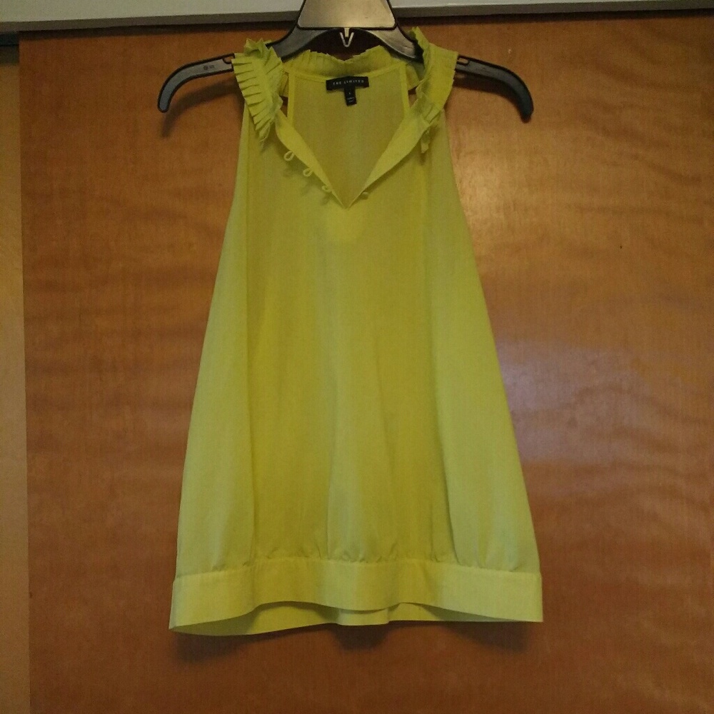 Beautiful lemon yellow tank!